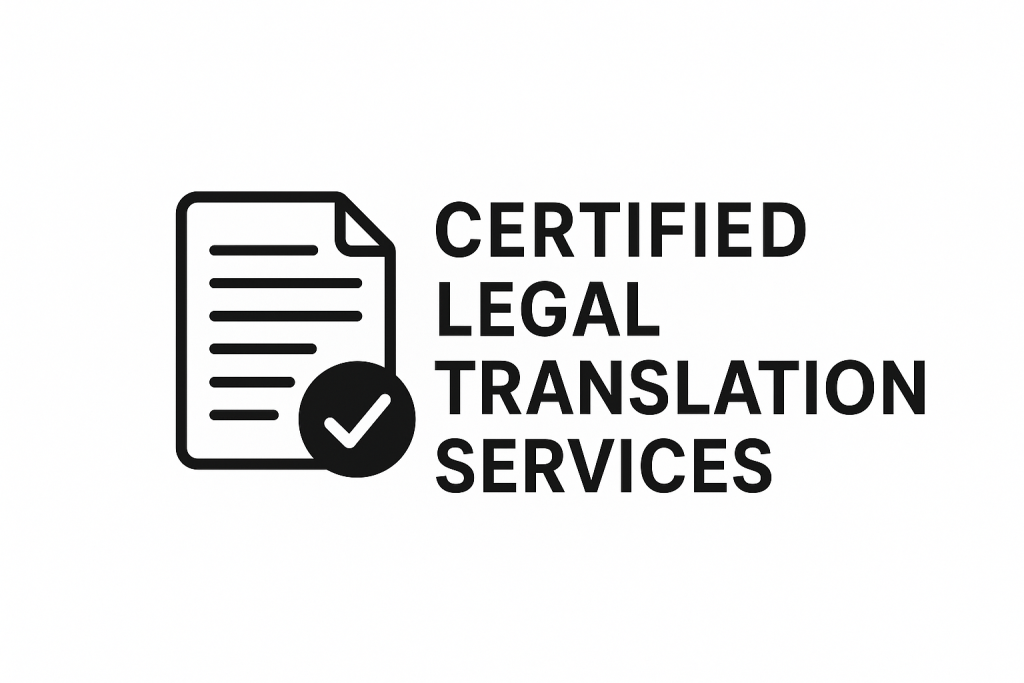 certified legal translation services