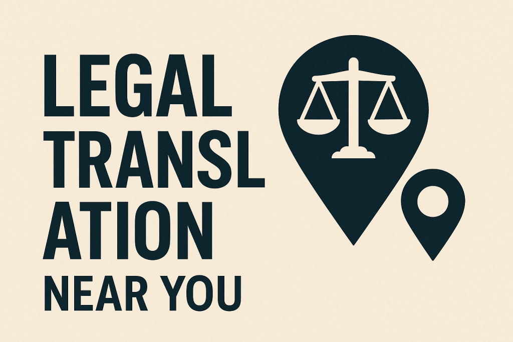 Legal Translation Near you