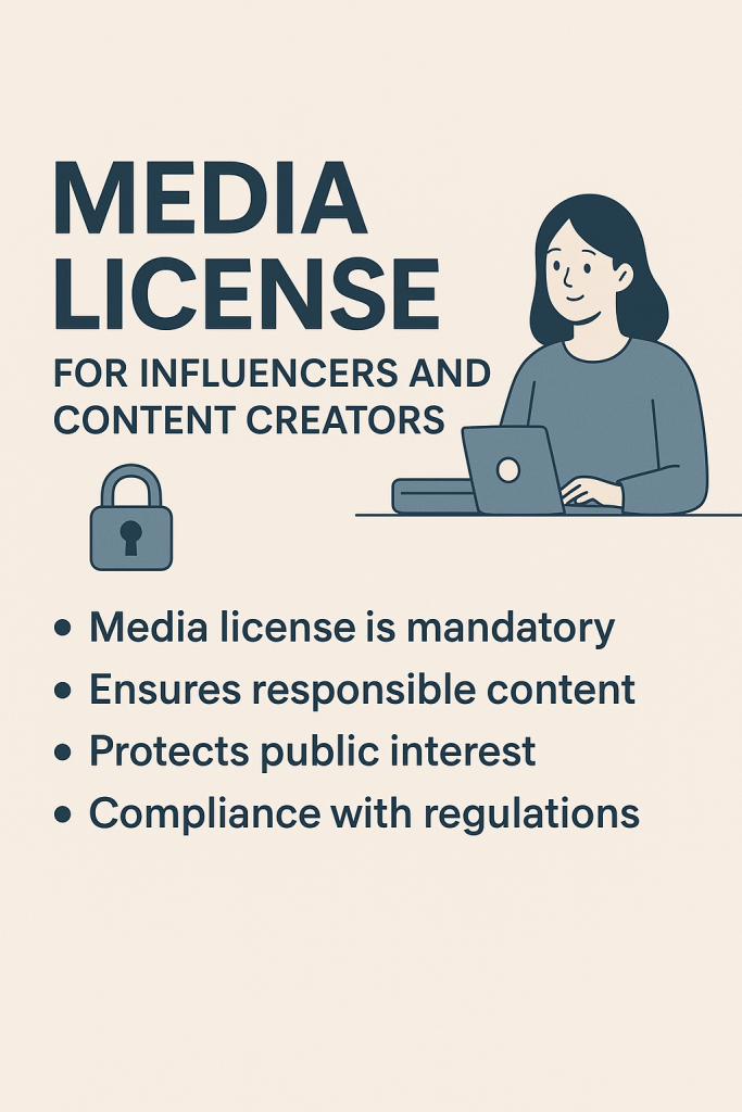 Media License for Influencers