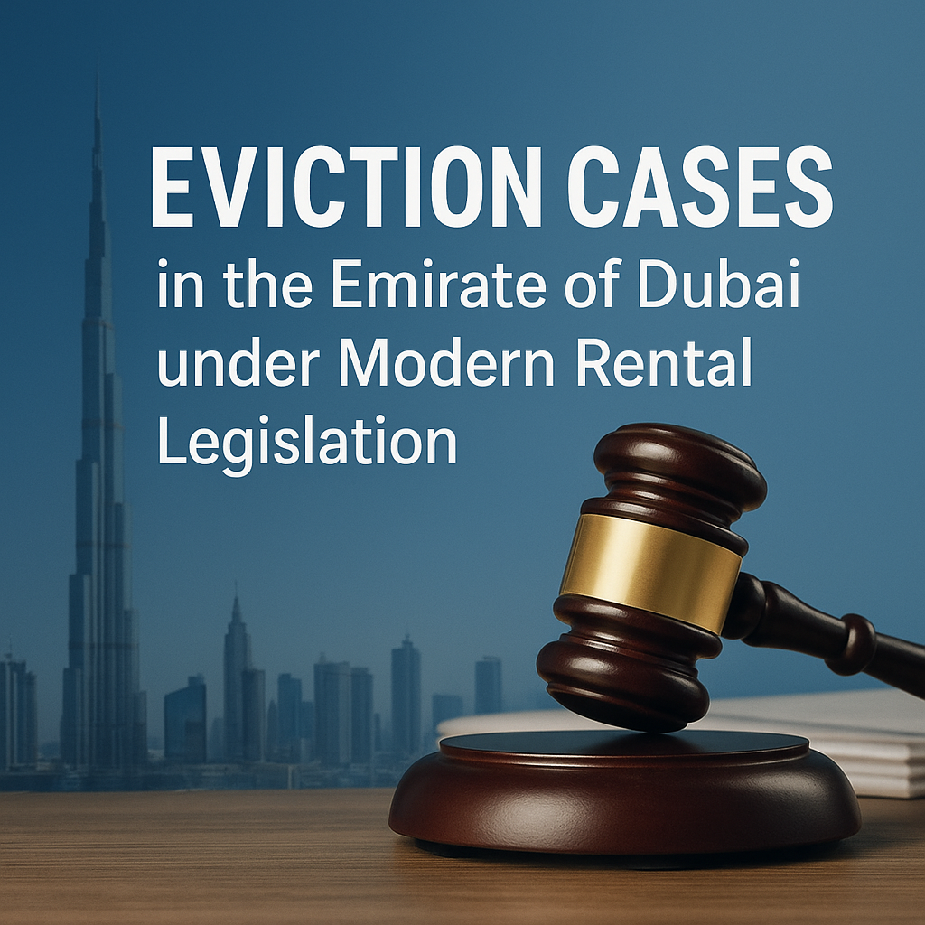 Eviction Cases in the Emirate of Dubai under Modern Rental Legislation