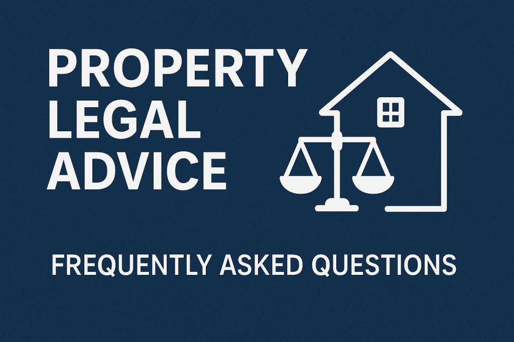 Property legal advice