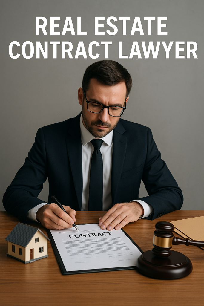 Real estate contract lawyer