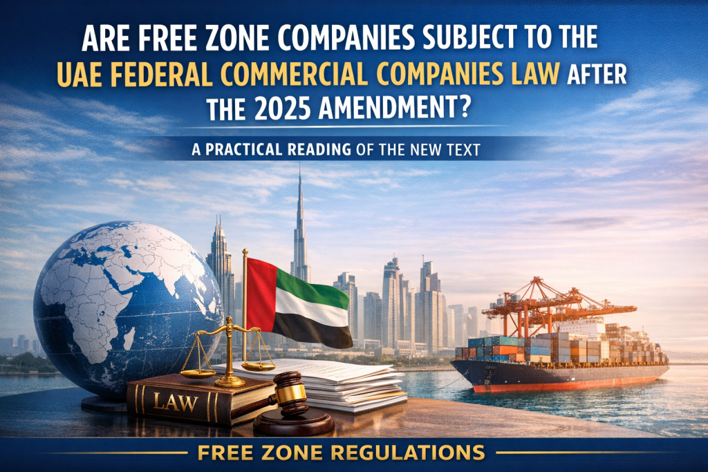 Are Free Zone Companies Subject to the UAE